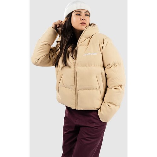Santa Cruz Strip Logo Quilted Jakna beige Cene