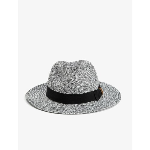 Koton Straw Hat with Band Detail and Knitted Motif Slike
