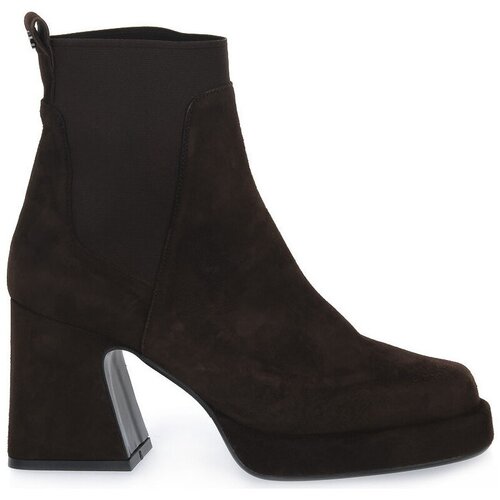 Albano Nizki škornji CAMOSCIO MORO Kostanjeva Cene