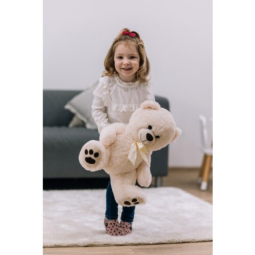 Free 2 Play pli&amp;scaron; medo Cuddly bijeli, 38 cm Slike