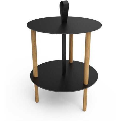 LIND DNA Okrugao pomoćni stol ø 38 cm Strap S Bull – Cijene