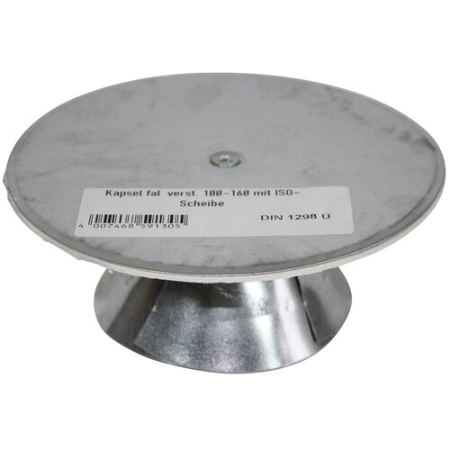 Fischer poklopac otvora kamina (promjer: 110 mm - 130 mm, pocinčano) Slike