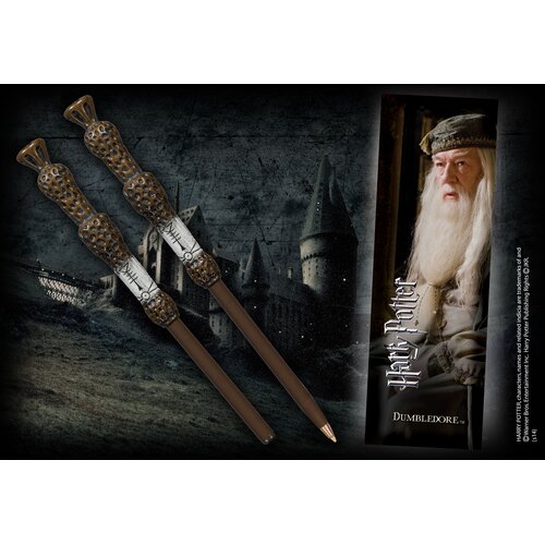 HARRY POTTER pisalo in kazalka Dumbledorjeva palica Noble Collection Cene