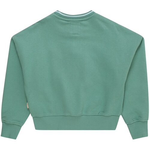 Garcia Sweater majica tirkiz / tamno roza / bijela Slike