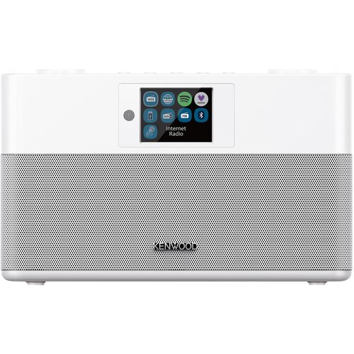 Kenwood CR-ST120S bela pametna radijska postaja z internetnim radiem Bluetooth&reg; DAB+ in barvnim zaslonom IPS. Cene