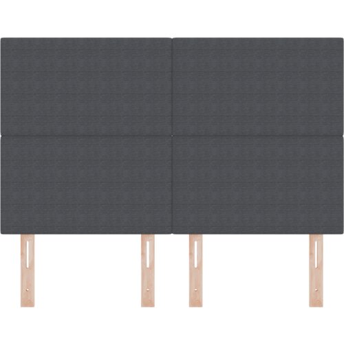  LED uzglavlje tamno sivo 80 cm Kordura tkanina Slike