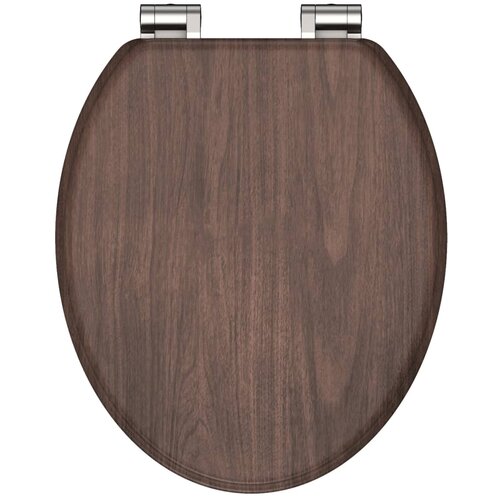 SCHÜTTE toaletna daska s mekim zatvaranjem DARK WOOD MDF Cijene