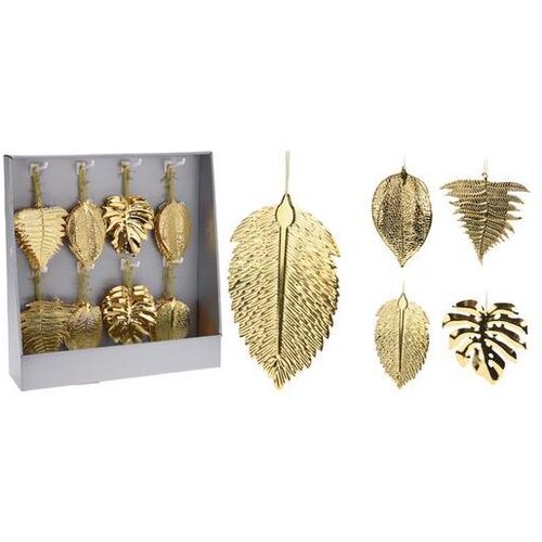 Dekoracija ZA BOR 13CM ZLATNA Slike