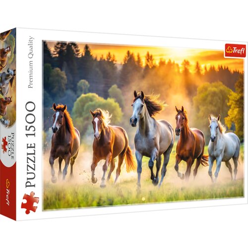 Puzzle 1500 - Wild Horses Trefl 26215 Cijene