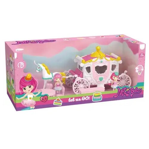 Magic Toys Čarobni set igračaka sa kočijom Nily Baby sa figurom i priborom Cene
