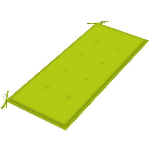  Klupa s jastukom 120 cm od masivnog bagremovog drva Slike