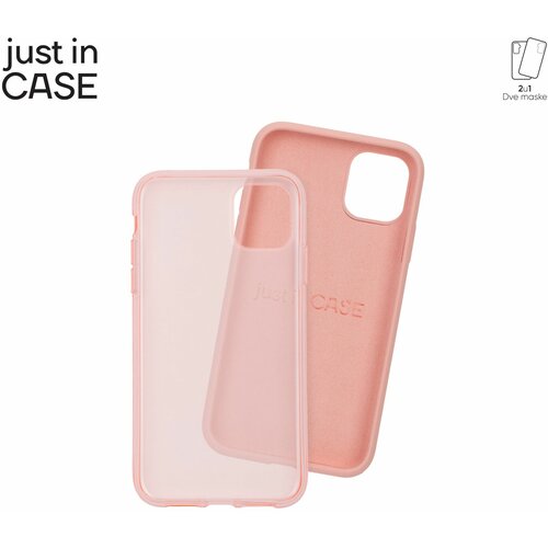 Just In Case 2u1 extra case mix paket pink za iphone 11 MIX102PK Slike