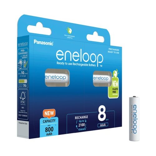 Panasonic eneloop baterija aaa, 8 kom Slike