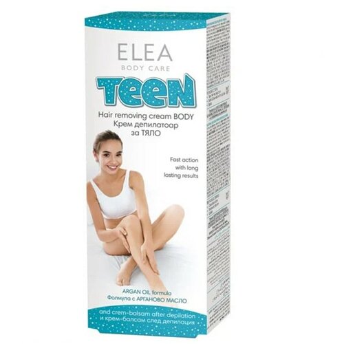 Elea krema za depilaciju Teen Hair Removing Cream Body with Argan Oil Slike