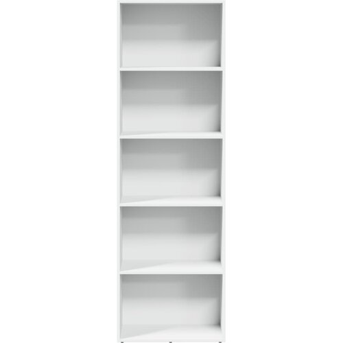  Regal za knjige bijeli 60x30x189 cm od konstruiranog drva Slike