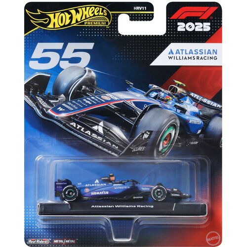 Mattel Hot Wheels Premium: Atlassian Williams Racing F1 Team #55 Formula 1 autić 1/64 - Cijene