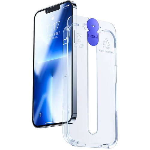 Joyroom Celozaslonsko kaljeno steklo Easy Fit JR-H11 za Apple iPhone 14 Plus 6.7", (20628177) Cene