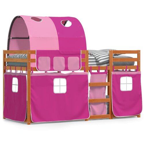  The living store pograd z zavesami roza 75x190 cm trdna borovina - pograd, (21488516) Cene