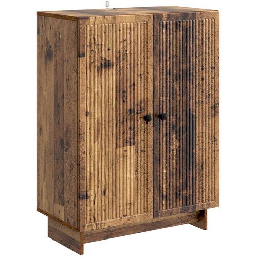 vidaXL Strani šal Star les 66 x 34,5 x 90 cm Inženirski les, (5000217440) Cene
