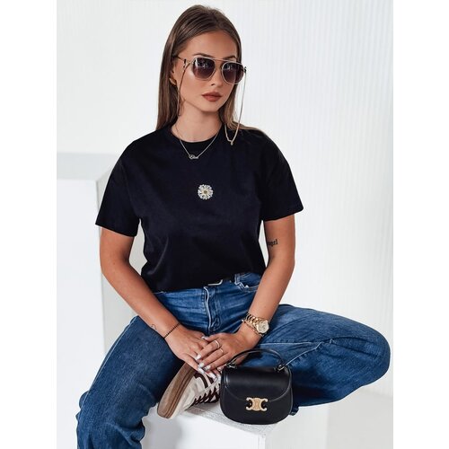 DStreet T-shirt damski FLORTA czarny Cene