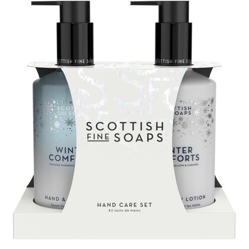 Scottish Fine Soaps Winter Comforts poklon set za ruke parfemi Toasted Marshmallow &amp;amp; Caramel Slike