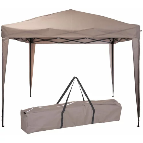 ProGarden Vrtni šotor Easy-Up 300x300x245 cm taupe