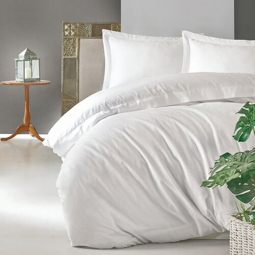 Cotton Box Set posteljine Elegant Saten, 240x260 cm, Beli Slike