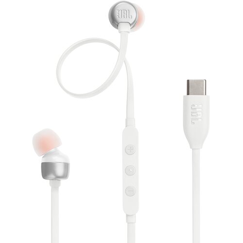 JBL usb-c žične slušalke tune 310C, bele Cene