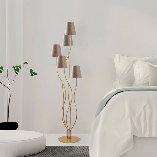 Opviq Bonibon - 13241 GoldBeige Floor Lamp Cene