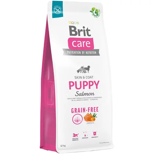 Brit Care Dog Grain-free Puppy losos & krompir - Varčno pakiranje: 2 x 12 kg