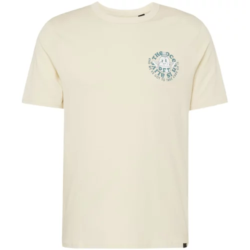 O'neill Tehnička sportska majica 'Strong' boja pijeska / pastelno plava / bijela