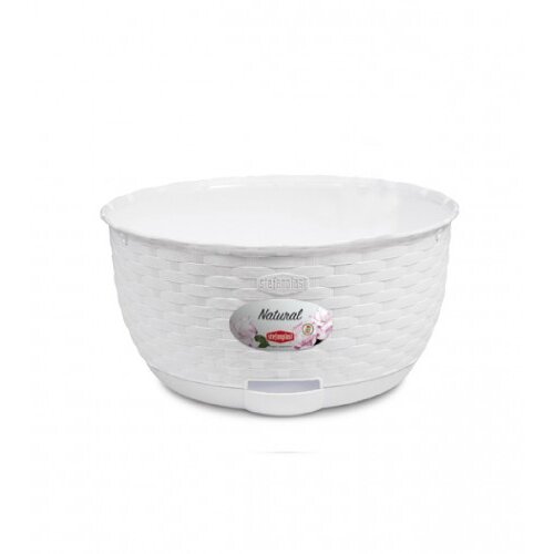 STEFANPLAST Saksija 30x14,5cm Natural 75450 bijela Slike