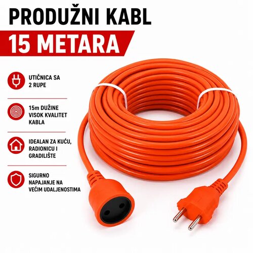  Siguran produžni kabl 15m Slike