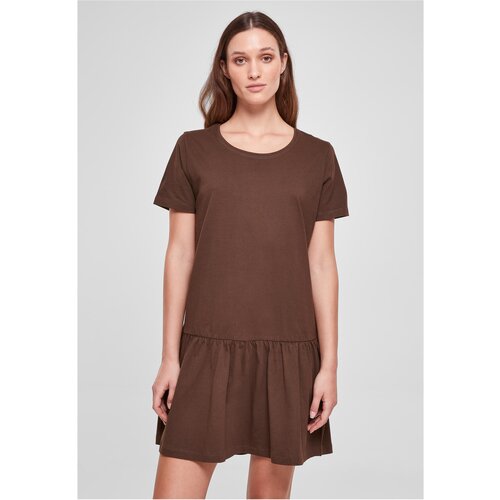 UC Curvy Ladies Valance Tee Dress brown Slike