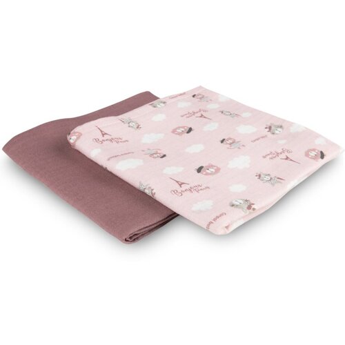Canpol Muslin Squares plenice iz blaga Pink 70x70 cm 2 kos Cene