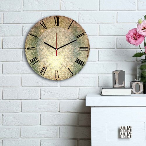 Wallity MDF Zidni sat 30cm Šareni Slike
