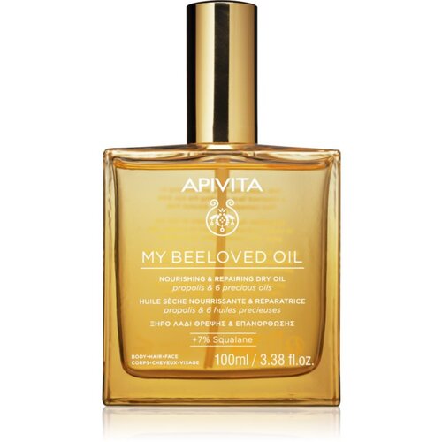 Apivita My Beeloved Oil hranjivo suho ulje za lice, tijelo i kosu 100 ml Slike