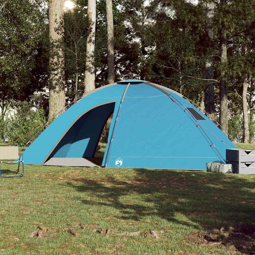 VidaXL &amp;Scaron;ator za kampiranje za 8 osoba plavi vodootporni Slike