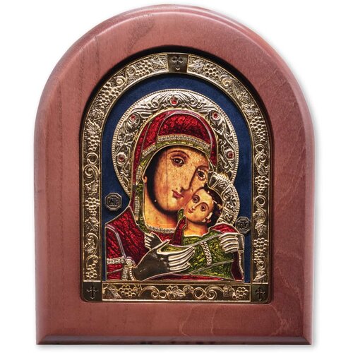  Ikona u drvetu Presveta Bogorodica Kurska Tumanska, 170x22x205mm Cene