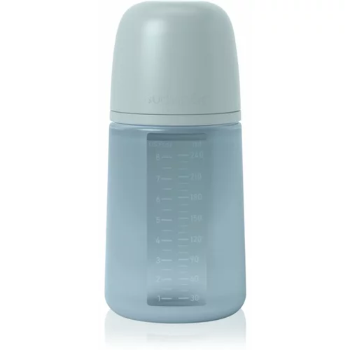 Suavinex Colour Essence SX Pro bočica za bebe Medium Flow - Immensity Blue 240 ml