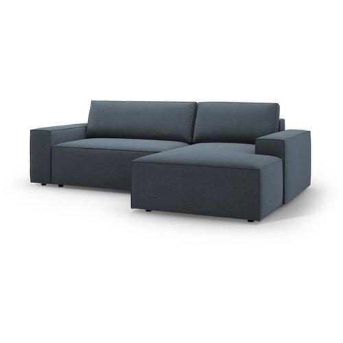 Micadoni Modra raztegljiva kotna sedežna garnitura (desni kot) Jodie &amp;ndash; Home Slike