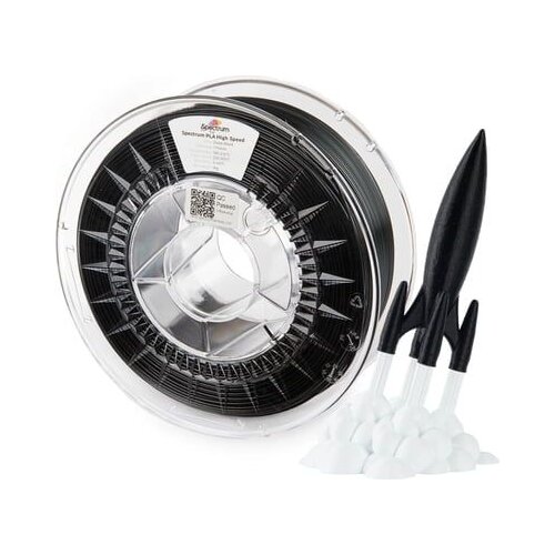 Spectrum Premium PLA High Speed Deep Black - 1,75 mm / 1000 g Slike