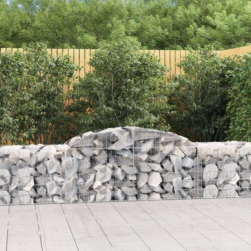  Lučne gabionske košare 11 kom 300x50x60/80 cm pocinčano željezo Cijene