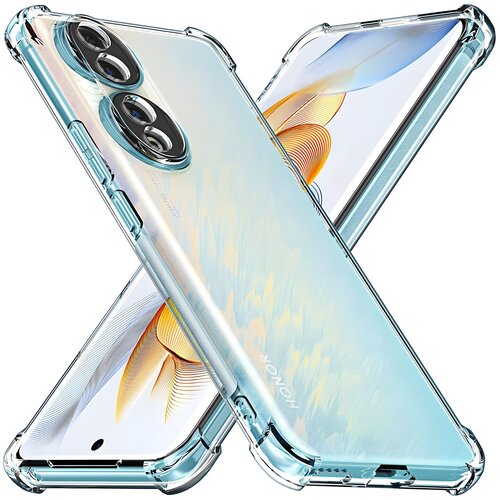  Silikonska futrola s ojačanim rubovima za Honor 90 Pro - Prozirna KP30050 Cene