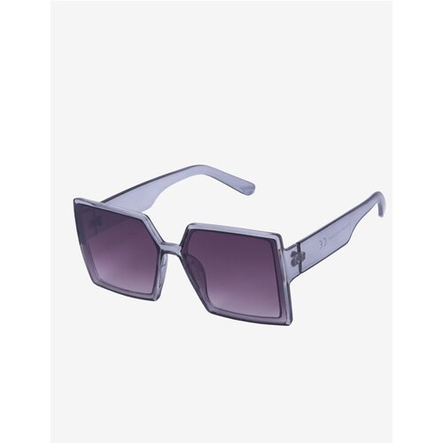 Shelvt Women's Square Grey Sunglasses Slike