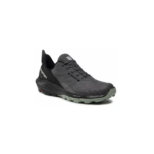 Salomon Trekking čevlji Outpulse Gtx GORE-TEX 415878 26 V0 Siva