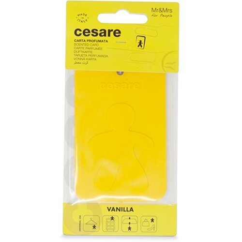 Mr&Mrs Fragrance Cesare Scented Card Vanilla osvežilci za vozilo Cene
