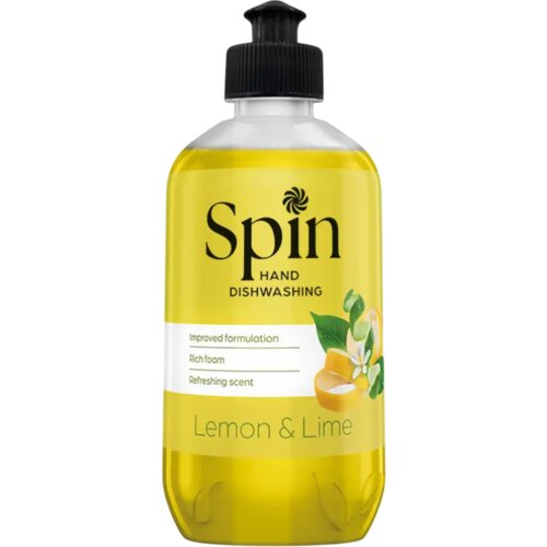Spin deterdžent za posuđe lemon &amp;amp; lime 500ml Slike