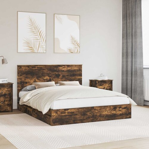  s od storage s ladicama Dimljeni hrast 160 x 200 cm Cijene