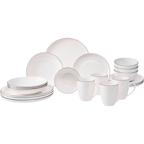 Novel kombinirani servis new bone china Slike
